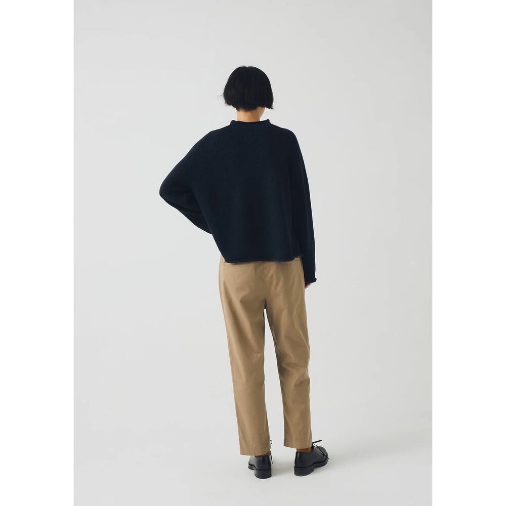 Toast Gabi Cotton Pull On Pants in Ash Brown - Picture 3 of 11
